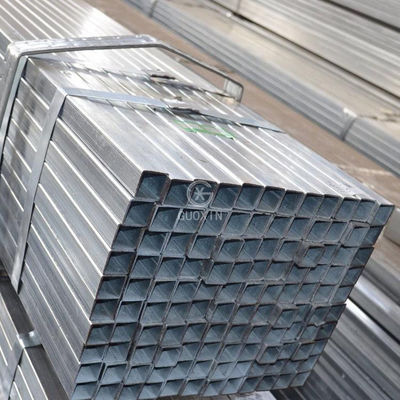 Good price Tubo di acciaio quadrato Gi laminato a caldo tubo galvanizzato saldato Z120 Z275 in linea